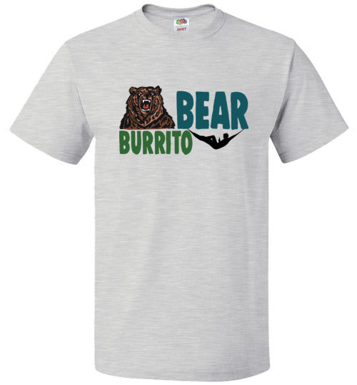 Bear Burrito Hammock Camping Tee Shirt